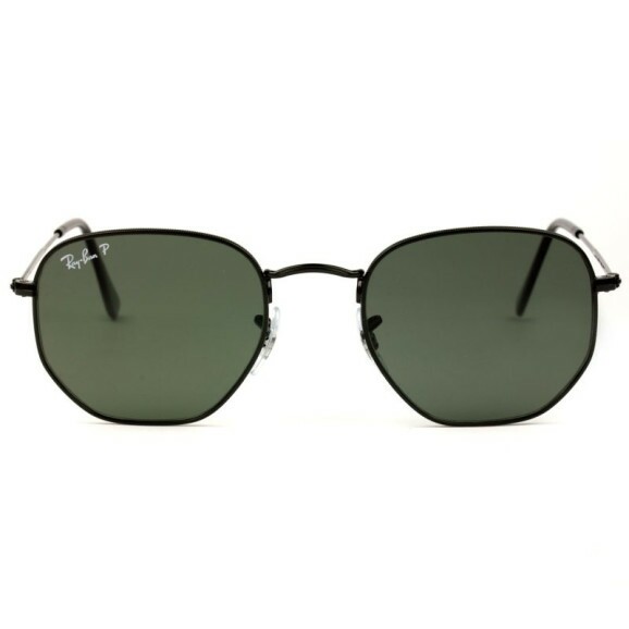 Ray ban hexagonal preto 51 Clearance