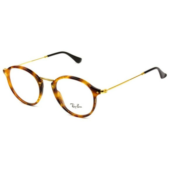 Ray ban round fleck grau clearance