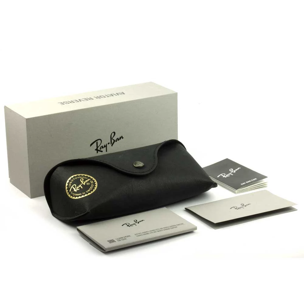 Óculos Ray Ban Aviador Reverse Prata Cinza Ray Ban RBR0101S 003/GR 59mm