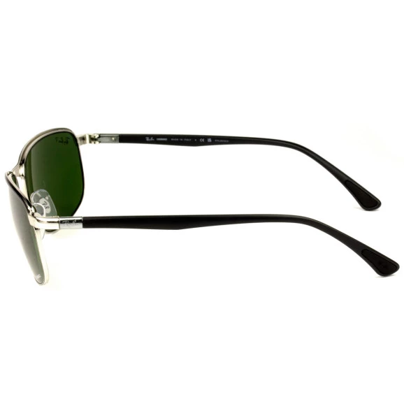 Óculos Ray Ban Chromance RB3671-CH Prata G-15 Polarizado 9144/P1 60mm