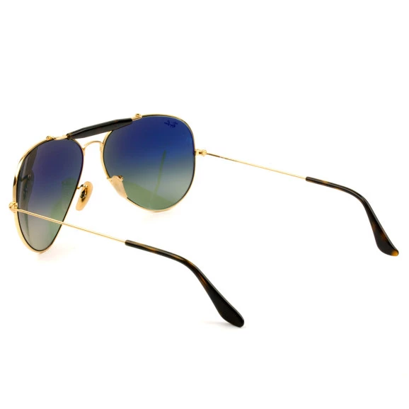 Óculos de Sol Ray Ban Aviador Outdoorsman II RB3029 Turtle/G15 181
