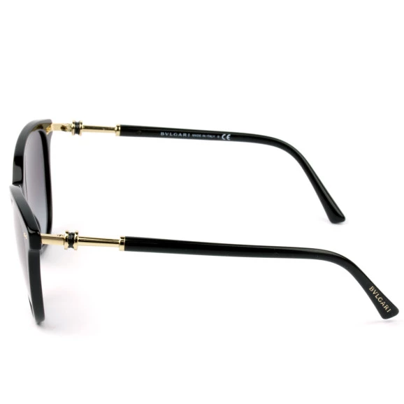 Óculos de Sol Bvlgari 8235 Preto/Cinza Degradê 501/8G 55mm