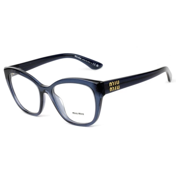 Óculos Miu Miu VMU 05X Azul Translúcido 08Q-1O1 54mm