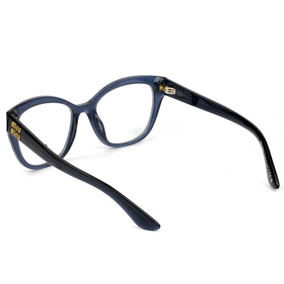 Óculos Miu Miu VMU 05X Azul Translúcido 08Q-1O1 54mm