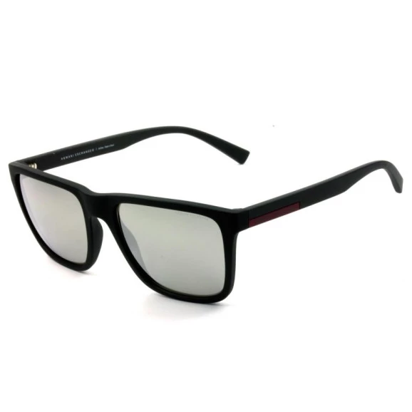 Armani Exchange AX 4080 SL - Óculos de Sol Preto Fosco 80786G