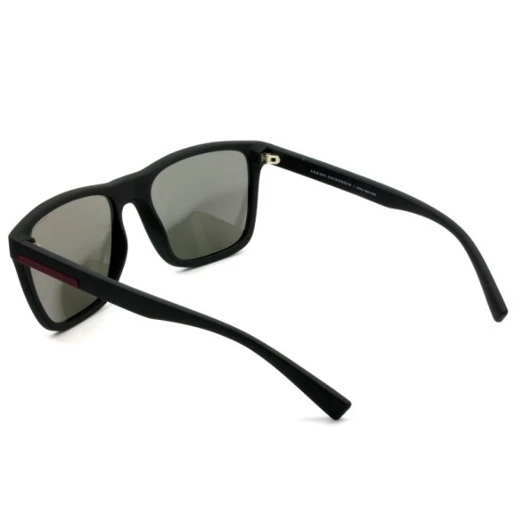 Armani Exchange AX 4080 SL - Óculos de Sol Preto Fosco 80786G