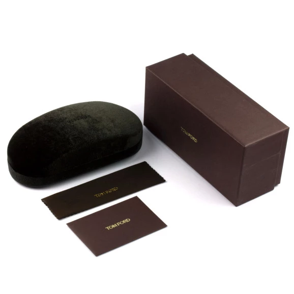 Óculos de Grau Tom Ford TF5763-B Preto Brilho 005 56mm