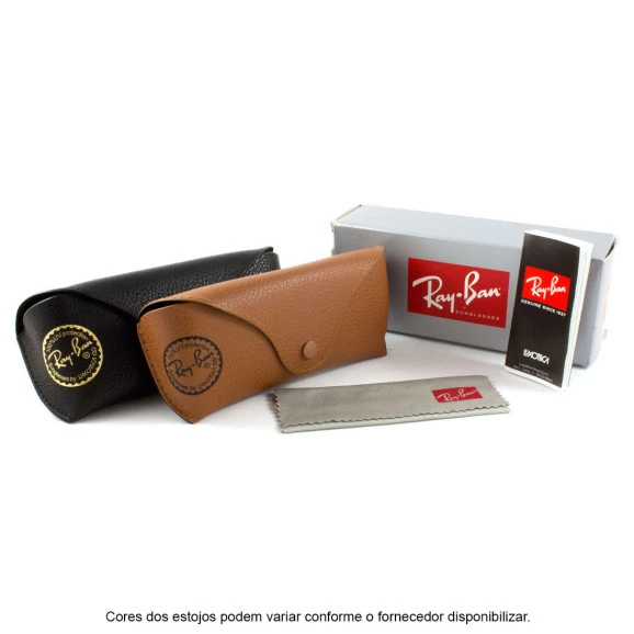Óculos de Sol Ray Ban Erika RB4171 Preto Fosco/Cinza Degradê