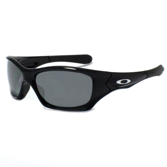 Oakley Pit Bull Polished Black w/Black Iridium Polarized 9127 06