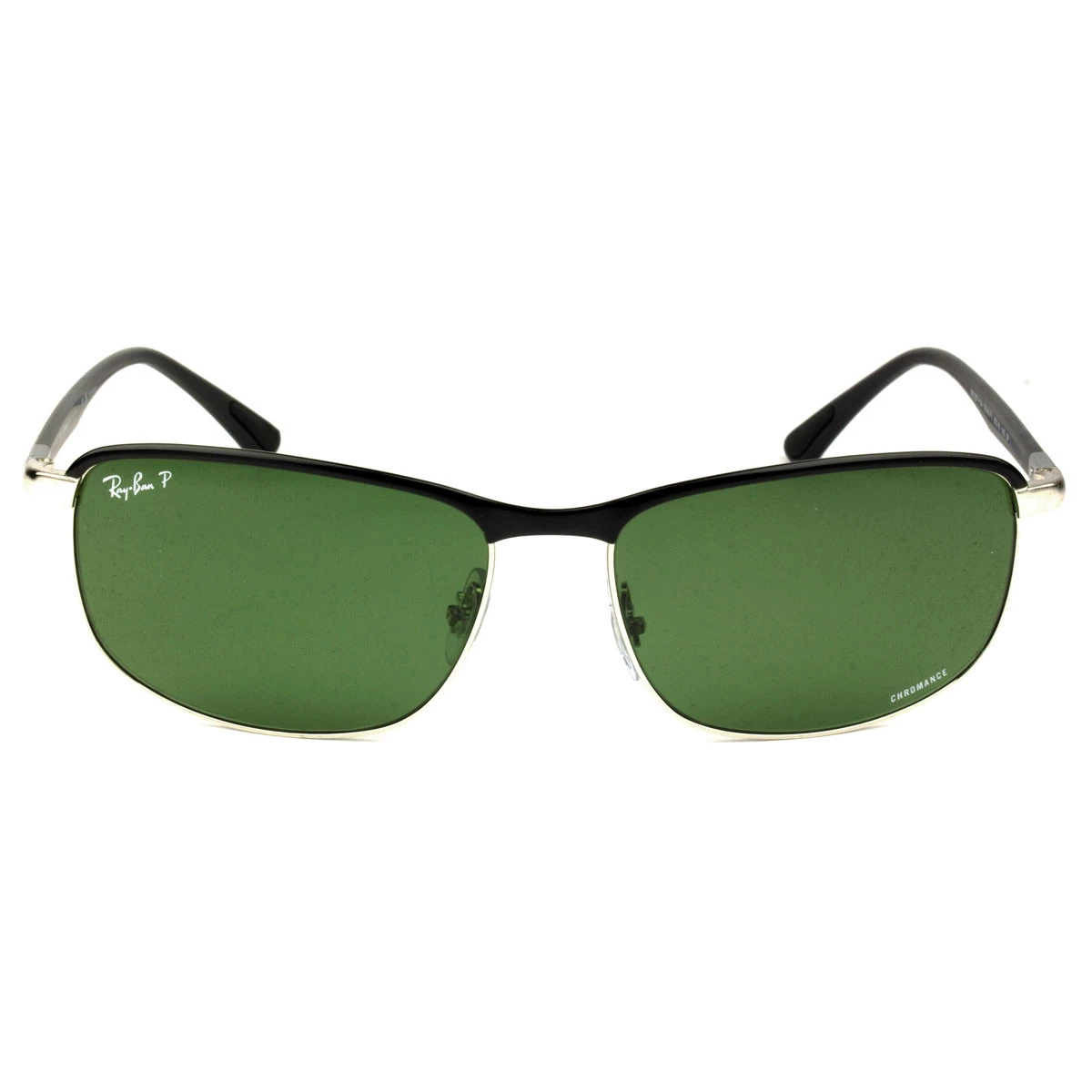 Óculos Ray Ban Chromance RB3671-CH Prata G-15 Polarizado 9144/P1 60mm