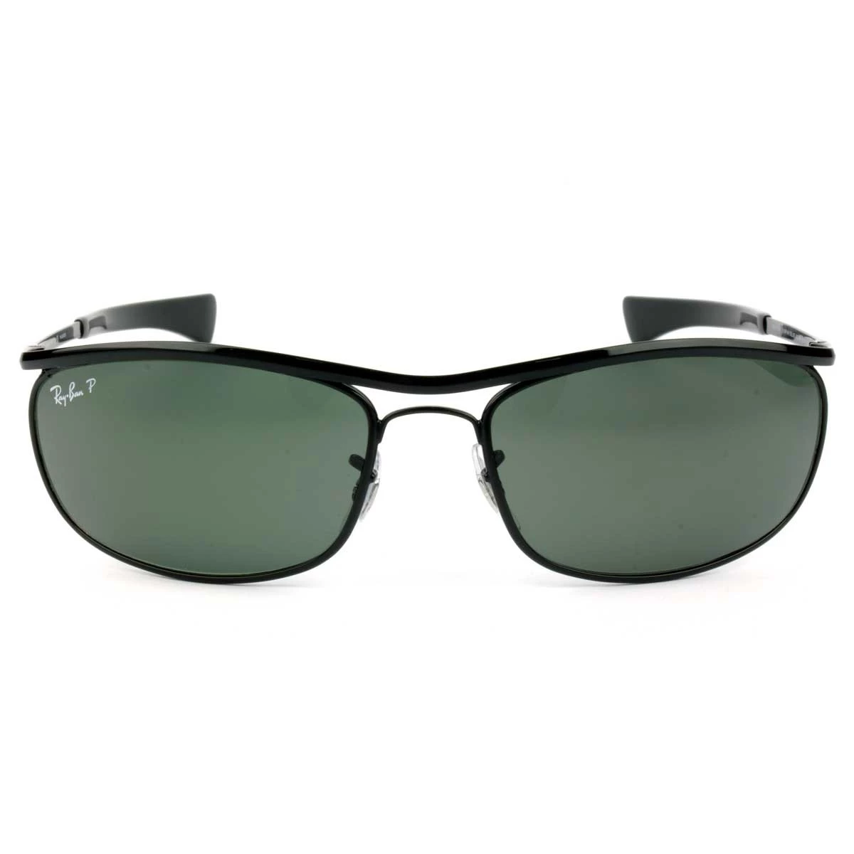 Óculos Ray Ban Olympian I Deluxe Preto Polarizado RB3119 002/58 62mm