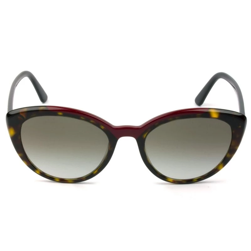 Prada SPR 02V - Óculos de Sol Turtle/Vermelho 320-0A7 Lentes 54mm