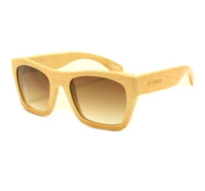 Óculos Evoke Wood Series Bamboo Collection 02 Clear Wood Laser Brown Gradient