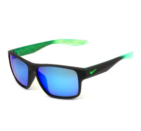 Nike Essential Venture EV1001 - Preto/Verde/Azul Espelhado 033 59mm - Óculos de Sol