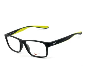 Nike 7101 - Cinza Fosco/Amarelo 060 53mm - Óculos de Grau