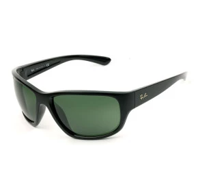 Ray Ban RB4300 Preto Brilho/G15 601/31 63mm - Óculos de Sol