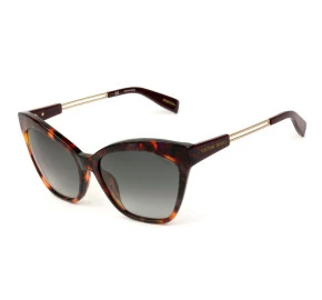 Victor Hugo SH1791 - Vinho Mesclado/Cinza Degradê 09BD 56mm Óculos de Sol