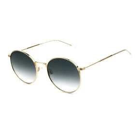 Tommy Hilfiger TH1586/S - Dourado/Cinza Degradê 0009O 52mm - Óculos de Sol
