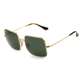 Ray Ban Square RB1971 - Dourado/G15 914731 54mm - Óculos de Sol