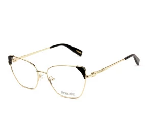 Victor Hugo VH1272 - Preto/Dourado 0300 55mm - Óculos de Grau