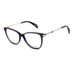 Victor Hugo VH1780 Azul/Prata C.0AGS 54mm - Óculos de Grau