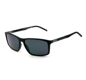 Tommy Hilfiger TH1650/S - Preto Fosco/Cinza 807IR 59mm - Óculos de Sol