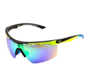 Mormaii Athlon 4 M0042 Preto Emborrachado/Verde AAD 85 - Óculos de Sol 