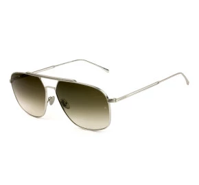 Lacoste L218SPC - Prata/Marrom Degradê 028 60mm - Óculos de Sol