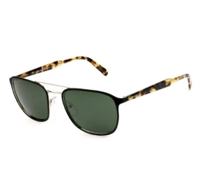 Prada SPR75V - Preto Fosco/G15 524-0B2 56mm - Óculos de Sol