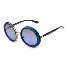 Dolce & Gabbana DG6127 - Azul/Dourado 3094/33 52mm - Óculos de Sol