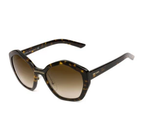 Prada SPR08X - Turtle/Marrom Degradê 2AU-6S1 55mm - Óculos de Sol
