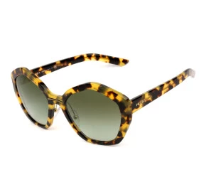 Prada SPR08X - Turtle/Verde Degradê 7S0-5O2 55mm - Óculos de Sol