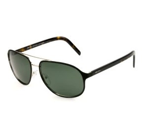 Prada SPR53X - Preto Fosco/G15 Polarizado 524-736 60mm - Óculos de Sol