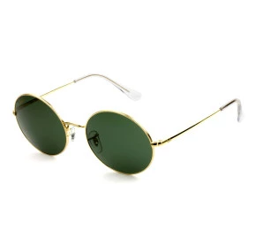 Ray Ban Oval RB1970 - Dourado/G15 9196/31 54mm - Óculos de Sol