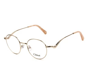 Chloé CE2155 - Rose/Dourado 780 47mm - Óculos de Grau