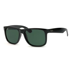 Ray Ban Justin RB4165L - Preto/G15 601/71 55mm - Óculos de Sol