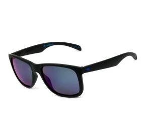 HB Ozzie 90140 - Preto Fosco/Azul Semi Espelhado 866 56mm - Óculos de Sol