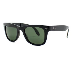 Ray Ban Folding Wayfarer RB4105 Dobrável - Preto/G15 601S 54mm - Óculos de Sol