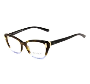 Bvlgari 4122 - Turtle/Azul 5363 54mm - Óculos de Grau