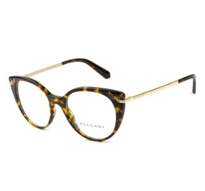 Bvlgari 4150 - Turtle/Dourado 504 51mm - Óculos de Grau