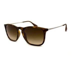Ray Ban Chris RB4187L - Turtle/Marrom Degradê 856/13 54mm - Óculos de Sol