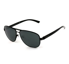 Bulgari 5033 - Óculos de Sol 128/87 Preto Fosco/Cinza Lentes 59 mm