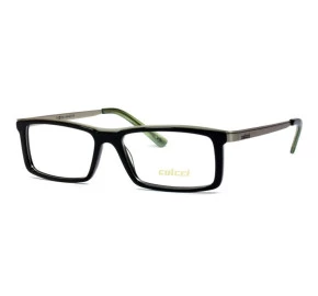 Colcci 5544 825 54 - Preto Brilho/Prata - Óculos de Grau