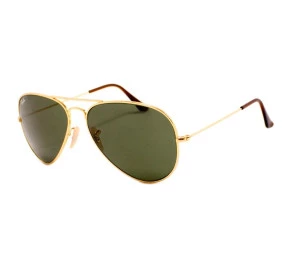 Ray-Ban Aviador Titanium RB8041 001 58 - Óculos de Sol