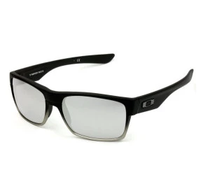 Oakley Two Face Machinist Matte Black Chrome Iridium 9189 30 - Óculos de Sol