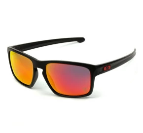 Oakley Sliver Matte Black Ruby Iridium 9262-12 Scuderia Ferrari Collection - Óculos de Sol
