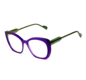 Óculos Caroline Abram Duchesse Roxo 234 53mm