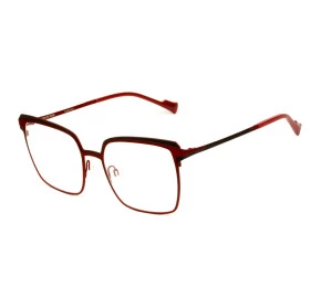Óculos Caroline Abram Gilda Vermelho 717 55mm