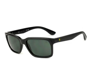 Óculos Ray Ban Ferrari RB4393-M Preto Brilho G15 F65071 56mm 