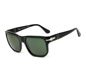 Óculos Persol Masculino Preto Brilho 3306-S 95/31 55mm 